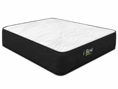 iRest 5x6 memory foam pocket spring mattress with gel foam layer and 13-zone support system