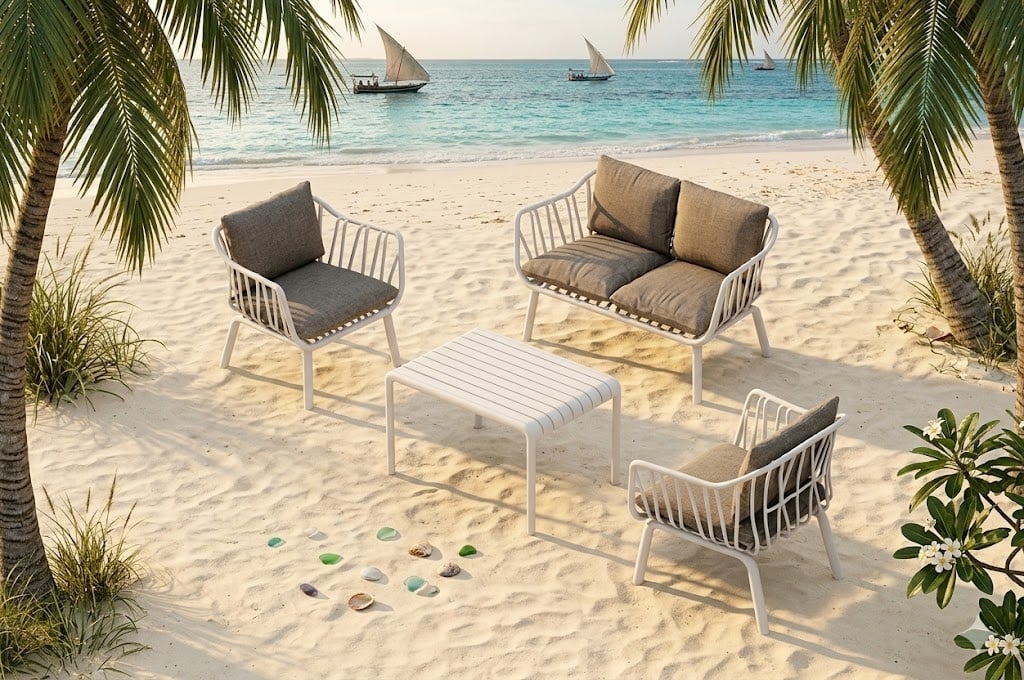 Outdoor Breakout Furniture in hospitality