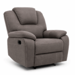 Zurich Single Recliner Chair – Taupe Fabric