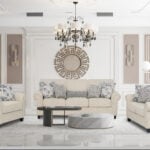 New Jemima 6 Seater Sofa – Light Brown