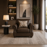 Nancy Single Seater Sofa – Brown