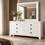 Zecna Dresser – White Wash