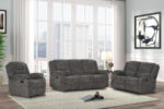 New Crescent 6-Seater Recliner – Dark Grey - Image 2