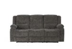New Crescent 3-Seater Recliner – Dark Grey - Image 2