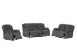 New Crescent 6-Seater Recliner – Dark Grey - Image 3