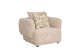 Alto 6 Seater Sofa – Beige - Image 3