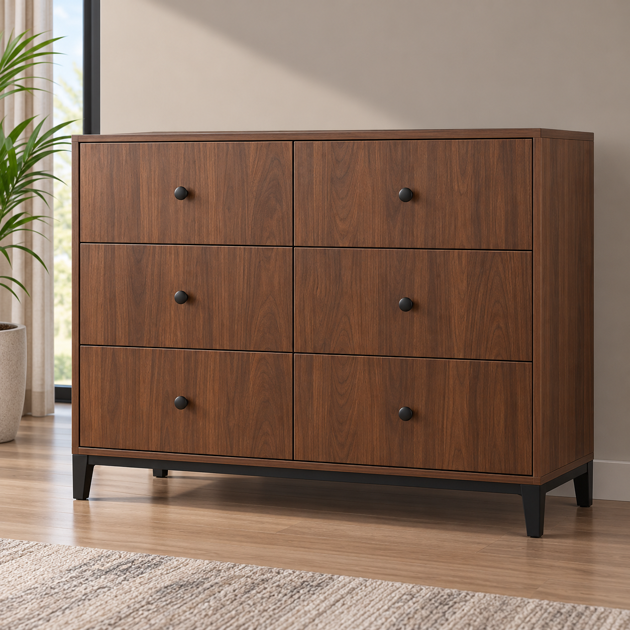 african wenge cod African Wenge chest of drawers with rich dark wood finish and multiple spacious drawers