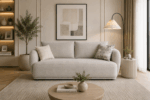 Alto 2 Seater RAF Stationary Sofa - Grey