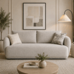 Alto 2 Seater RAF Stationary Sofa - Grey