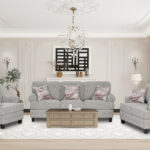 Niki 6 Seater Sofa – Grey