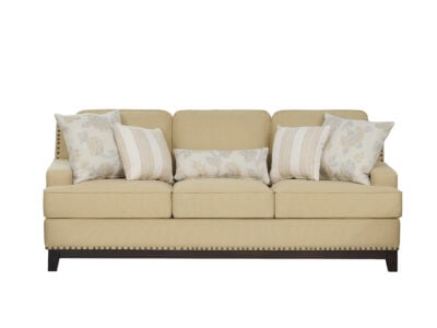 New Emmeline 3 Seater Sofa in Cream at Victoria Homestore Kenya