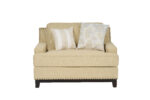 New Emmeline Single Seater Sofa in Cream from Victoria Homestore Kenya