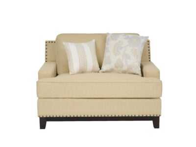 New Emmeline Single Seater Sofa in Cream from Victoria Homestore Kenya