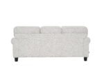 Niki 3 Seater Sofa – Grey - Image 2