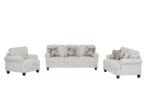 Niki 6 Seater Sofa – Grey - Image 2