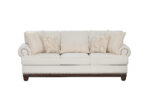 New Belmont 6 Seater Sofa Set – Cream - Image 2