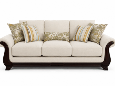 Calgary 1 3 Seater Sofa in Beige from Victoria Homestore Kenya